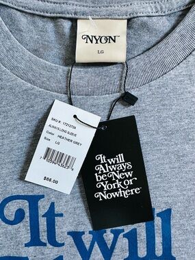 NYON / New York or Nowhere - unisex long sleeve t-shirt